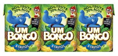 UM BONGO 8 FRUTOS UM BONGO 8 FRUTOS