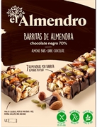 EL ALMENDRO BARRITAS DE ALMENDRA CHOCOLATE 70% EL ALMENDRO BARRITAS DE ALMENDRA CHOCOLATE 70%