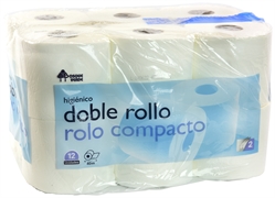 BOSQUE VERDE (MERCADONA) PAPEL HIGIÉNICO DOBLE ROLLO BOSQUE VERDE (MERCADONA) PAPEL HIGIÉNICO DOBLE ROLLO
