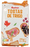 AUCHAN TOSTAS DE TRIGO AUCHAN TOSTAS DE TRIGO