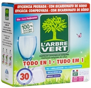 L'ARBRE VERT PASTILHAS MÁQUINA DE LOIÇA - TUDO EM 1 L'ARBRE VERT PASTILHAS MÁQUINA DE LOIÇA - TUDO EM 1
