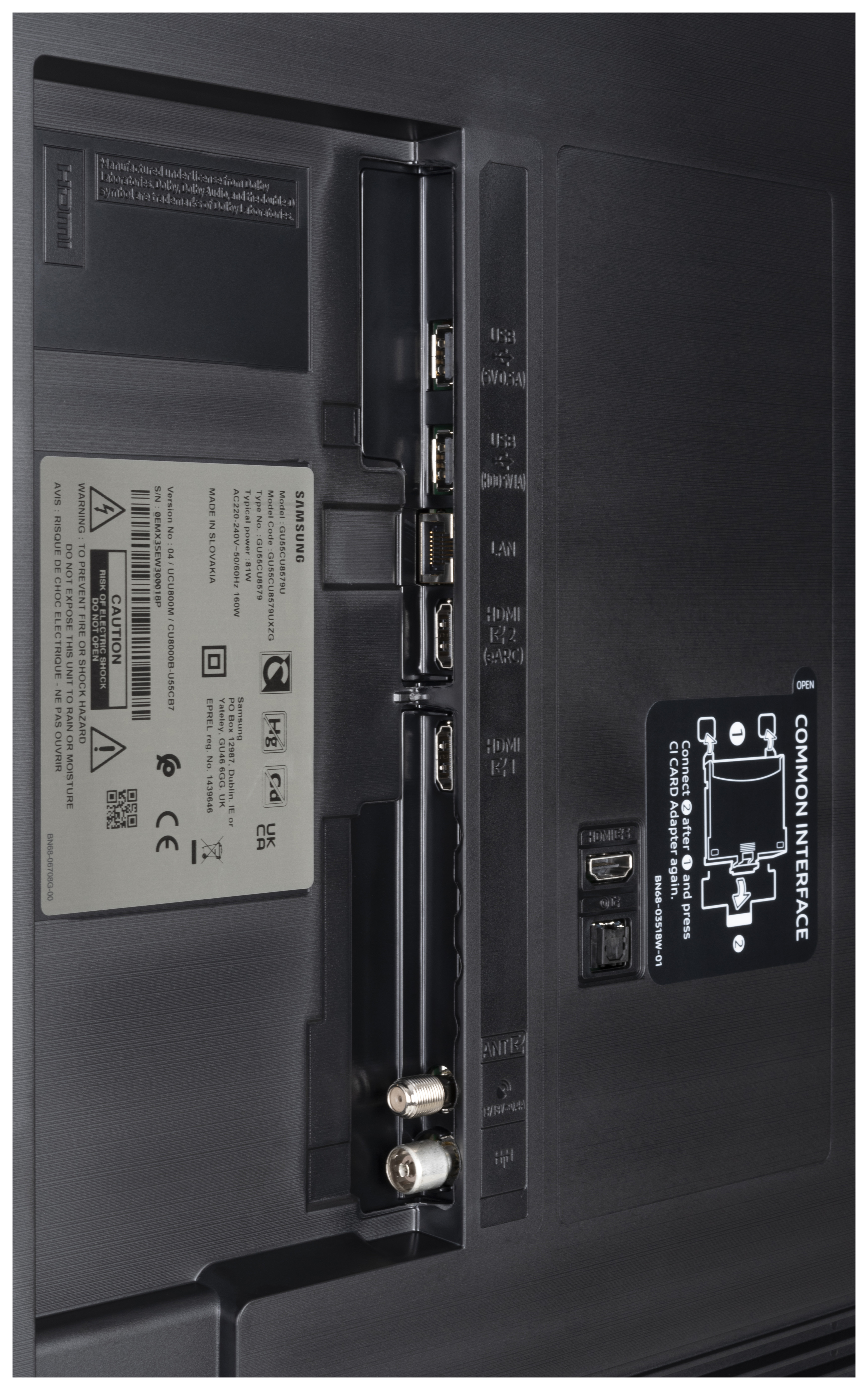 SAMSUNG 55CU8505
