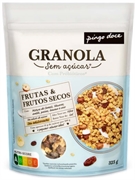 PINGO DOCE GRANOLA SEM AÇÚCAR FRUTAS & FRUTOS SECOS