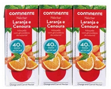 CONTINENTE NÉCTAR LARANJA E CENOURA