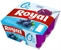 ROYAL Gelatina sabor Mirtilo arándano 0% Açúcares