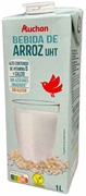 AUCHAN BEBIDA DE ARROZ UHT SIN AZÚCARES AÑADIDOS