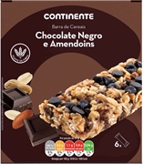 CONTINENTE CHOCOLATE PRETO E AMENDOINS
