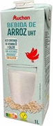 AUCHAN BEBIDA DE ARROZ UHT SIN AZÚCARES AÑADIDOS