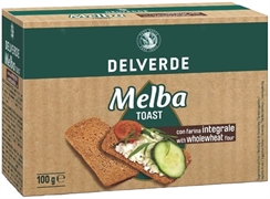 DELVERDE Melba Toast con farina integrale