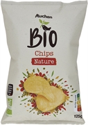 AUCHAN BIO CHIPS NATURE