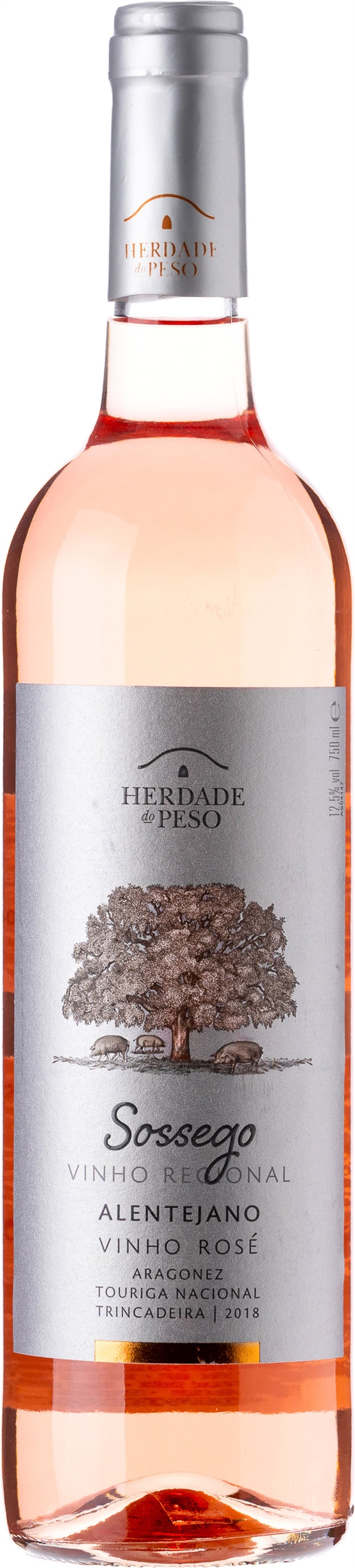 SOSSEGO ARAGONEZ, TOURIGA-NACIONAL E TRINCADEIRA 2018 ROSÉ
