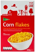 EL CORTE INGLÉS CORN FLAKES FLOCOS DE MILHO TORRADOS COM VITAMINAS E FERRO