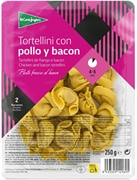 EL CORTE INGLÉS TORTELLINI DE FRANGO E BACON