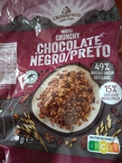 CROWNFIELD (LIDL) MUESLI CRUNCHY CHOCOLATE PRETO