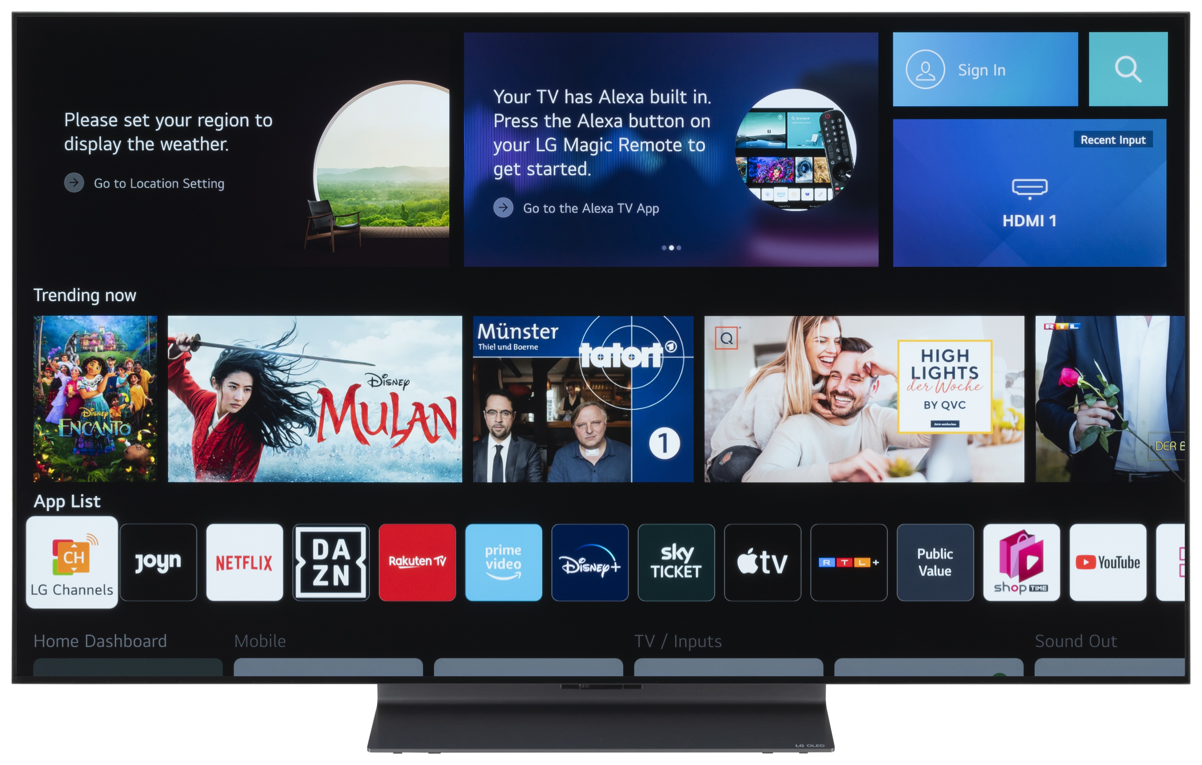 LG OLED55C24LA