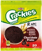CAÇAROLA Crackies de Arroz Integral com Chocolate Preto