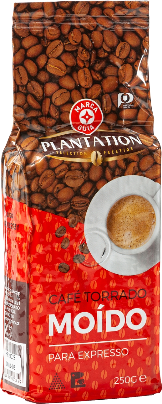 PLANTATION Café Torrado Moído para Expresso teste e opinião