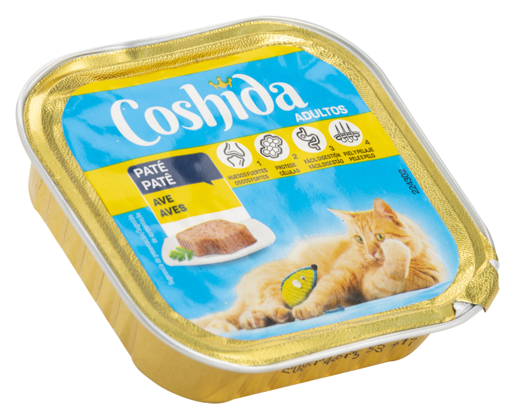 COSHIDA (LIDL) ADULTOS PATÉ AVES teste e opinião DECO PROTeste