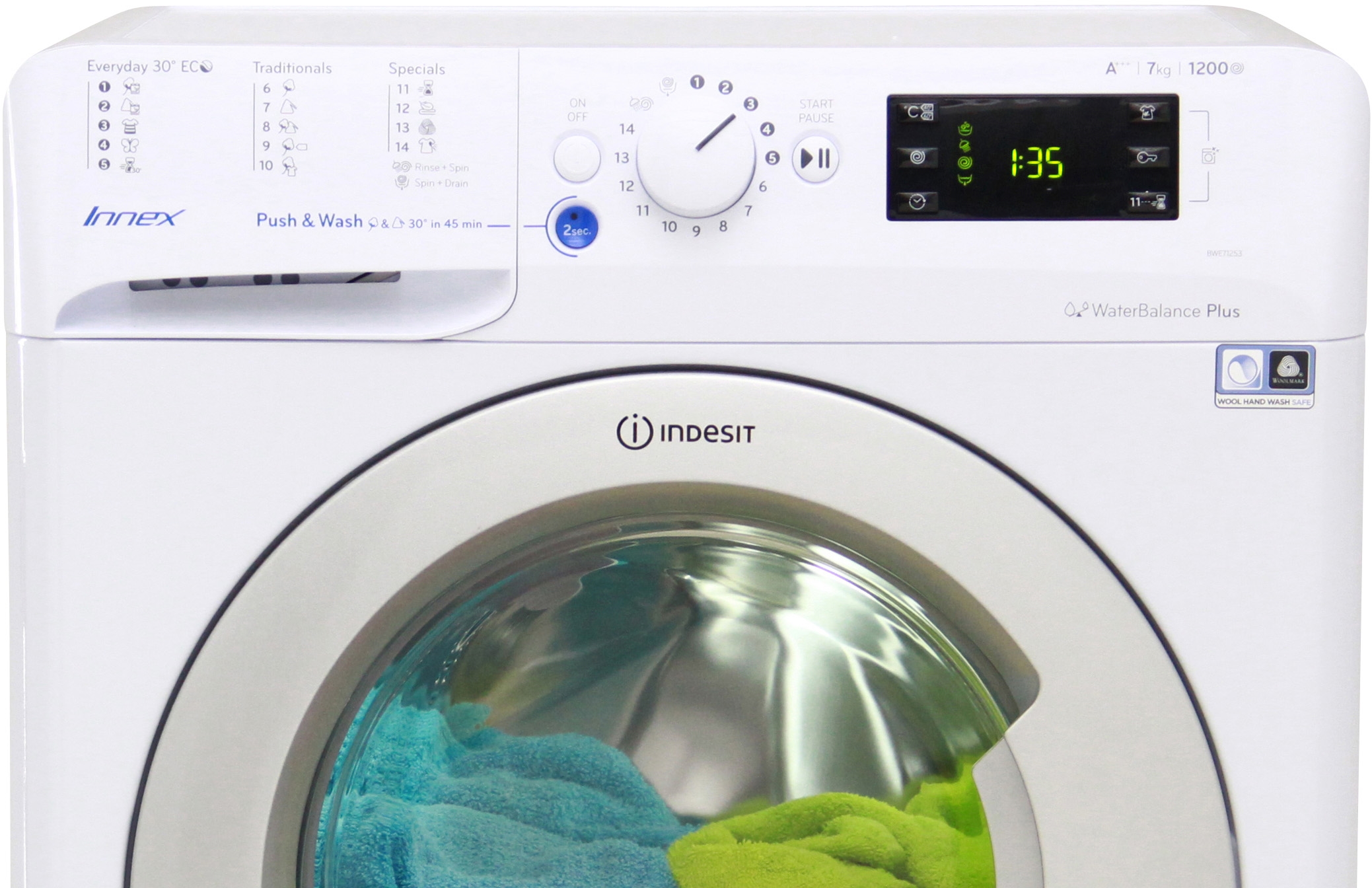 Máquina de Lavar Roupa INDESIT BWE 71253 X WSS EU | JOM